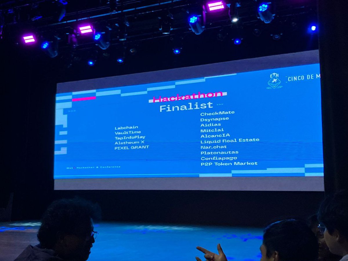 Ethereum Veracruz (@eth_veracruz) on Twitter photo 🎉 ¡El proyecto AletheumX ha sido seleccionado como finalista en el hackathon <a href="/ETHCincoDeMayo/">ETH Cinco De Mayo 🔜 Hackathon</a>! usando protocolos como <a href="/eigenlayer/">EigenLayer</a> y <a href="/Bitso/">Bitso</a>
Gracias al talento y compromiso de <a href="/edson_Roaa/">Edson Aldahir Roa Rincon</a>, <a href="/sx_fragozo/">Sandra Fragozo</a>, <a href="/Edgar_Ceron11_/">Edgar Ceron</a> , <a href="/JhoyIrh/">Jhoana Hernández</a> y <a href="/alejooxoxo/">ale</a>, demostramos que desde <a href="/ETH_Veracruz/">Ethereum Veracruz</a> 🎉 ¡El proyecto AletheumX ha sido seleccionado como finalista en el hackathon <a href="/ETHCincoDeMayo/">ETH Cinco De Mayo 🔜 Hackathon</a>! usando protocolos como <a href="/eigenlayer/">EigenLayer</a> y <a href="/Bitso/">Bitso</a>
Gracias al talento y compromiso de <a href="/edson_Roaa/">Edson Aldahir Roa Rincon</a>, <a href="/sx_fragozo/">Sandra Fragozo</a>, <a href="/Edgar_Ceron11_/">Edgar Ceron</a> , <a href="/JhoyIrh/">Jhoana Hernández</a> y <a href="/alejooxoxo/">ale</a>, demostramos que desde <a href="/ETH_Veracruz/">Ethereum Veracruz</a>