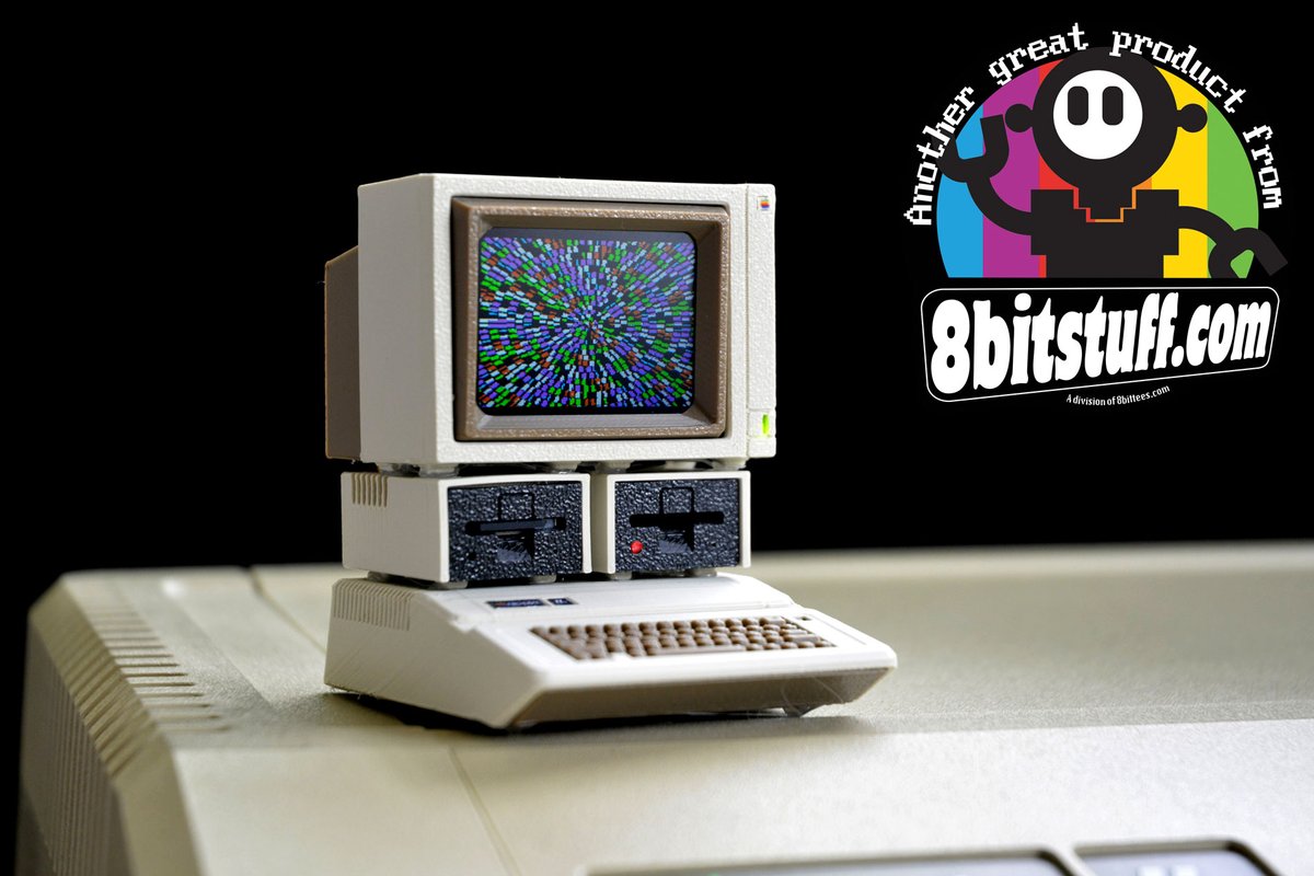 The shrinkage has begun!
#8bitstuff #Apple #AppleII #3DPrinting #RETROGAMING #miniature