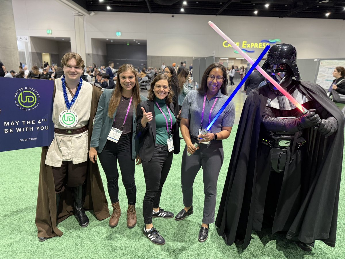 Stanford Childrens Center for IBD & Celiac Disease (@smch_ibd_celiac) on Twitter photo From our <a href="/SMCH_IBD_Celiac/">Stanford Childrens Center for IBD & Celiac Disease</a> Jedi to yours, May the 4th be with you! #DDW2025 From our <a href="/SMCH_IBD_Celiac/">Stanford Childrens Center for IBD & Celiac Disease</a> Jedi to yours, May the 4th be with you! #DDW2025