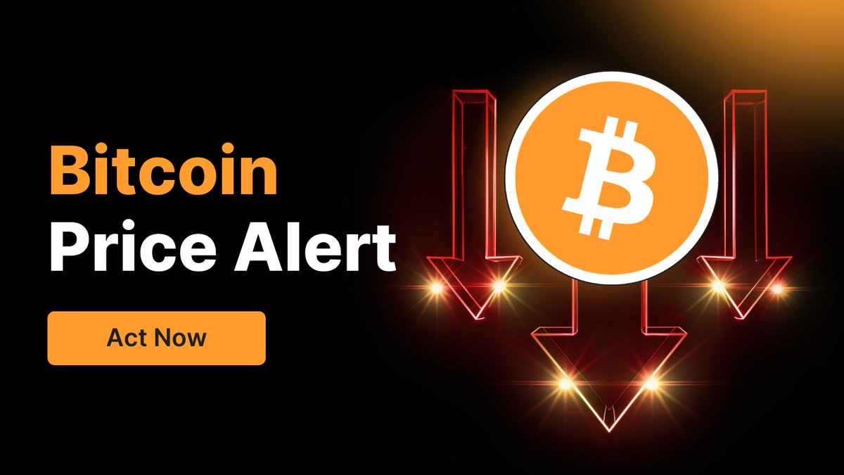 🚨 BTC price Alert: 📉 BTC takes a dip 95000 Now trading at 94900! Keep an  eye on the charts: https://t.co/M8MGm68ycD Get AI-powered insights from  TradeGPT before making your move: https://t.co/O8rRL9BNeO