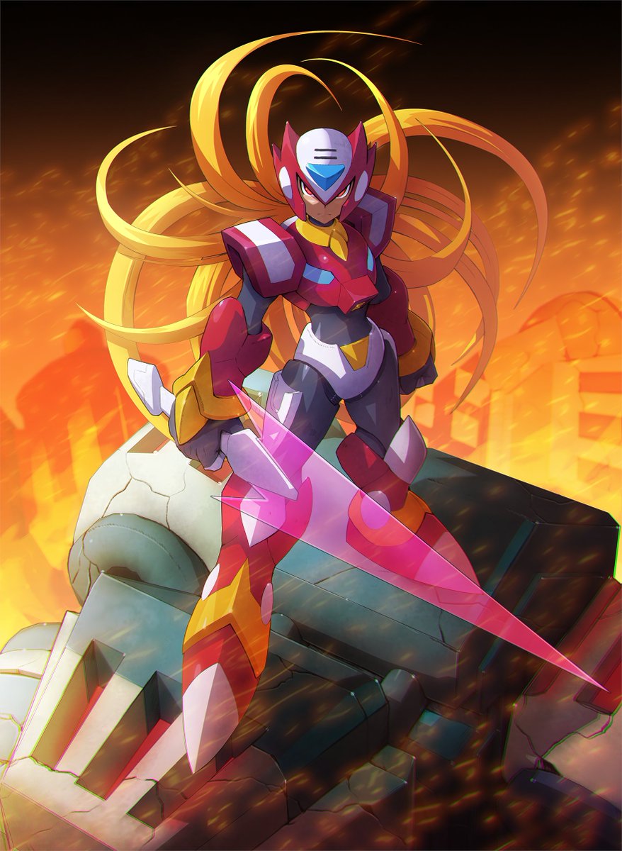 MegamanUMX's tweet image. God of Destruction.
Omega in Zero(MMX) and Zero(MMZ) Design Fusion. #Zero3 #Megaman #WareWaMessiahNari