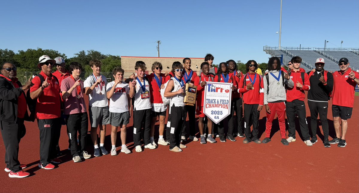 Derek Miles Stevenson (@derekstevenso1) on Twitter photo B2B TAPPS 6A Track & Field State Champs! PLUS… 2 new state records! God Is Good! <a href="/STHFootball/">St. Thomas Football</a> @txpsmedia <a href="/STHCatholic/">St. Thomas High School</a>
@txprivatefbguy <a href="/texashsfootball/">Texas HS Football</a>
@247sports <a href="/on3/">on eight</a> <a href="/On3sports/">On3</a>
<a href="/GPowersScout/">Greg Powers 🏟️</a> @lonestarprepstx
<a href="/JScruggs247/">Jordan Scruggs</a> <a href="/MikeRoach247/">Mike Roach</a>
<a href="/5StarScouting/">5StarScouting™</a> <a href="/MichaelRGarvin/">Michael Ray Garvin</a> B2B TAPPS 6A Track & Field State Champs! PLUS… 2 new state records! God Is Good! <a href="/STHFootball/">St. Thomas Football</a> @txpsmedia <a href="/STHCatholic/">St. Thomas High School</a>
@txprivatefbguy <a href="/texashsfootball/">Texas HS Football</a>
@247sports <a href="/on3/">on eight</a> <a href="/On3sports/">On3</a>
<a href="/GPowersScout/">Greg Powers 🏟️</a> @lonestarprepstx
<a href="/JScruggs247/">Jordan Scruggs</a> <a href="/MikeRoach247/">Mike Roach</a>
<a href="/5StarScouting/">5StarScouting™</a> <a href="/MichaelRGarvin/">Michael Ray Garvin</a>