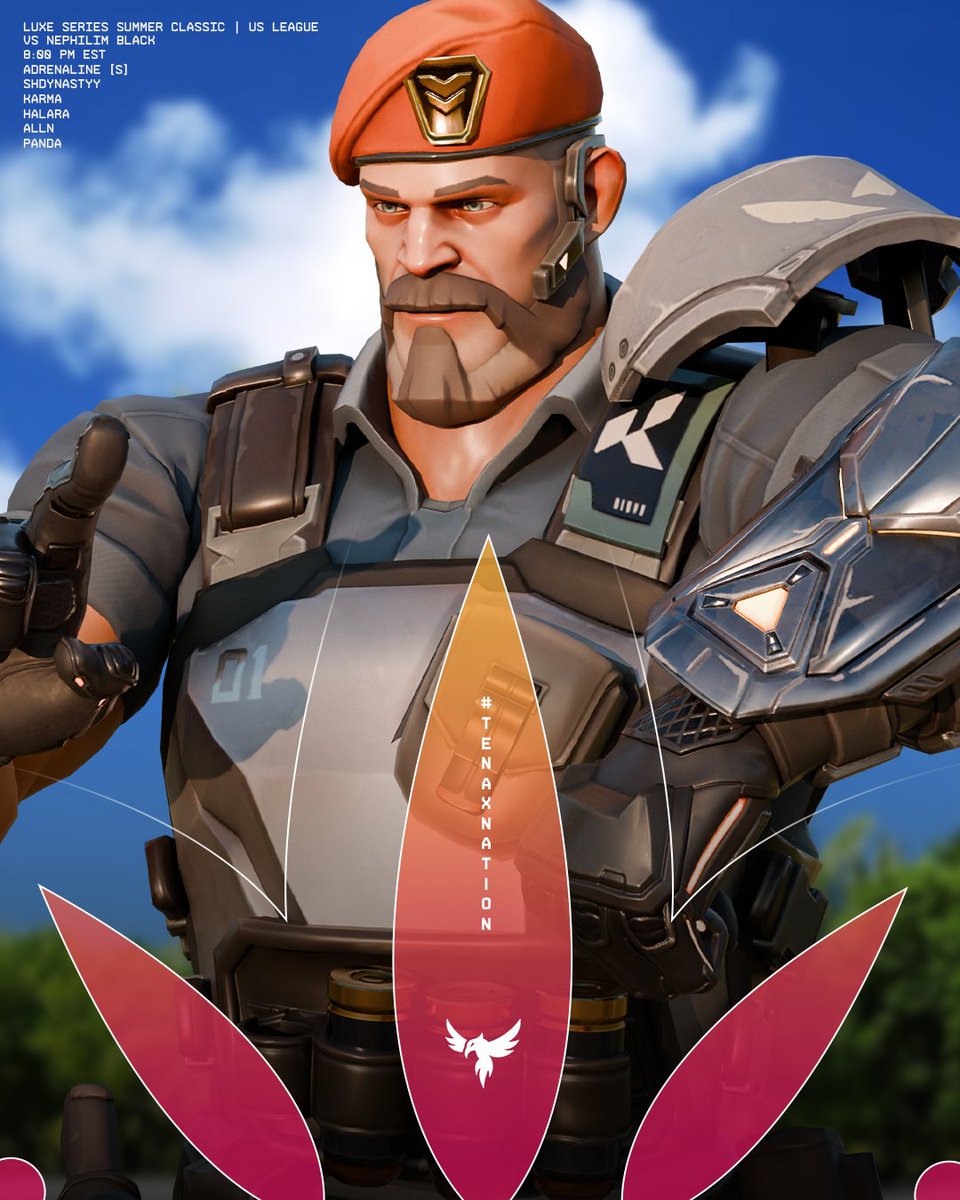 tenaxgg's tweet image. Every rep, every scrim, every VOD review built this moment.
Tenax Academy hits the server today. Let’s lock in.

🔒@EvelioWright 
🔒@ShDynastyy 
🔒@Halara18 
🔒@LFTKarma 
🔒@izozerra 

🧠@_BangtK_