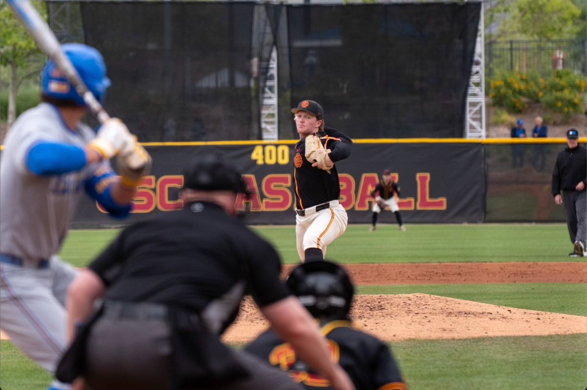 USC Baseball (@usc_baseball) on Twitter photo What an outing from Andrew Johnson! The freshman came on in relief in the first inning and absolutely dealt into the seventh inning 🔥💪
Final line: 6.1 IP, 4H, 0 ER, 0 BB, 5K
#FightOn x <a href="/AndrewVJohnson/">Drew Johnson</a> What an outing from Andrew Johnson! The freshman came on in relief in the first inning and absolutely dealt into the seventh inning 🔥💪
Final line: 6.1 IP, 4H, 0 ER, 0 BB, 5K
#FightOn x <a href="/AndrewVJohnson/">Drew Johnson</a>