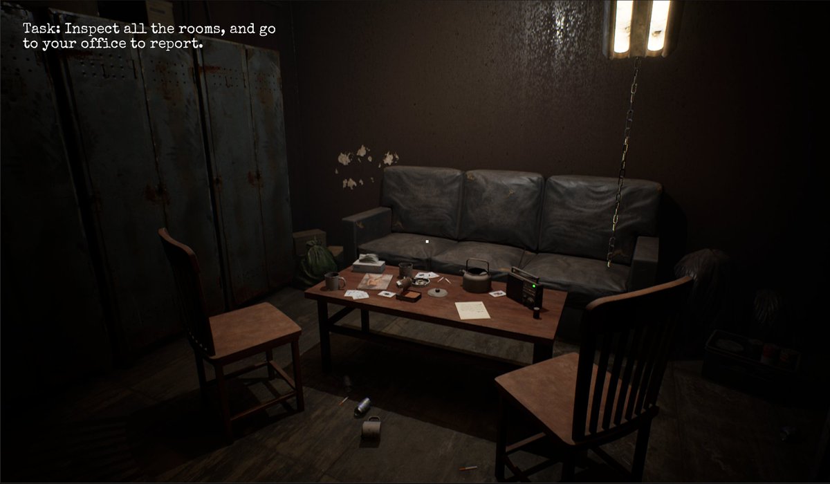 "Found another note in the staff room tonight. I don't remember writing this..." Note system in place ✅
#UE5 #HorrorGame #indiegame