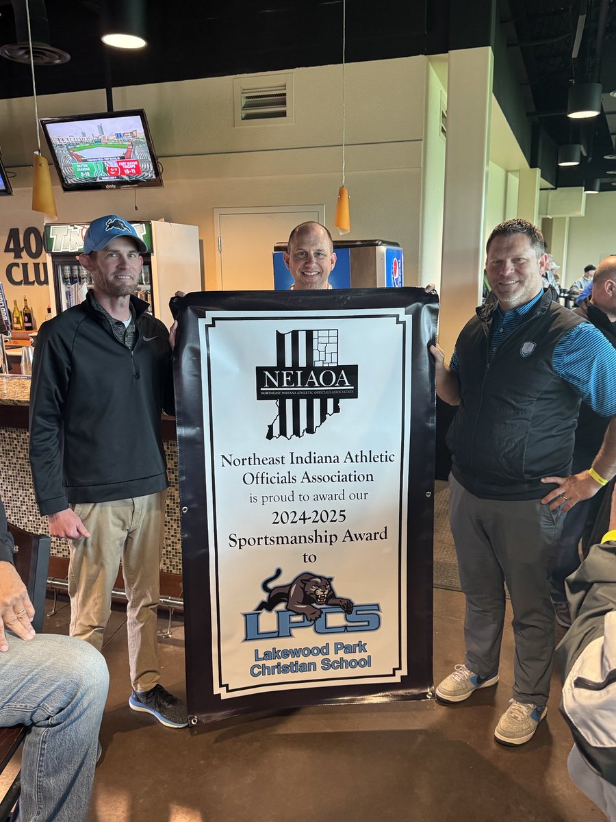 jefflytle_37's tweet image. Congratulations to Lakewood Park Christian School for winning this year’s NEIAOA Officials Sportsmanship Award. Bobby Childs and his coaches, players and fans do an excite job displaying sportsmanship. @LPCSAthletics @brianclewis
