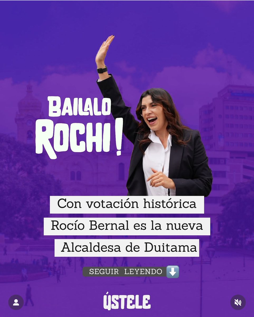 ¡Con la fuerza de las mujeres se impone el cambio en Duitama!

Felicitaciones a nuestra nueva alcaldesa de la <a href="/ColombiaHumana_/">Colombia Humana</a> <a href="/PactoCol/">Pacto Histórico Oficial</a>, Rocio Bernal. De la mano de Rochi se seguirán enarbolando las banderas del progresismo en esta hermosa tierra boyacense.

Quieren detenernos,