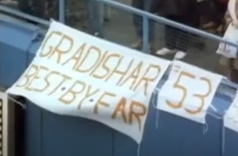 MileHighMoments's tweet photo. One thing that I really miss about Mile High Stadium and all old-time football and sports stadiums are homemade banners and posters that fans would carry or hang up on stadium walls and fences like these: https://t.co/j9IOuUnRtL