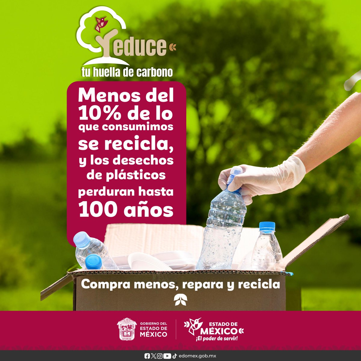 PROPAEM (@propaem_sma) on Twitter photo Cada hábito cuenta. Desde el <a href="/Edomex/">Gobierno del Estado de México</a> impulsamos cambios conscientes para cuidar el planeta. Cambia tu rutina, reduce tu impacto ambiental y únete al compromiso por un mejor futuro. #ElPoderDeServir Cada hábito cuenta. Desde el <a href="/Edomex/">Gobierno del Estado de México</a> impulsamos cambios conscientes para cuidar el planeta. Cambia tu rutina, reduce tu impacto ambiental y únete al compromiso por un mejor futuro. #ElPoderDeServir