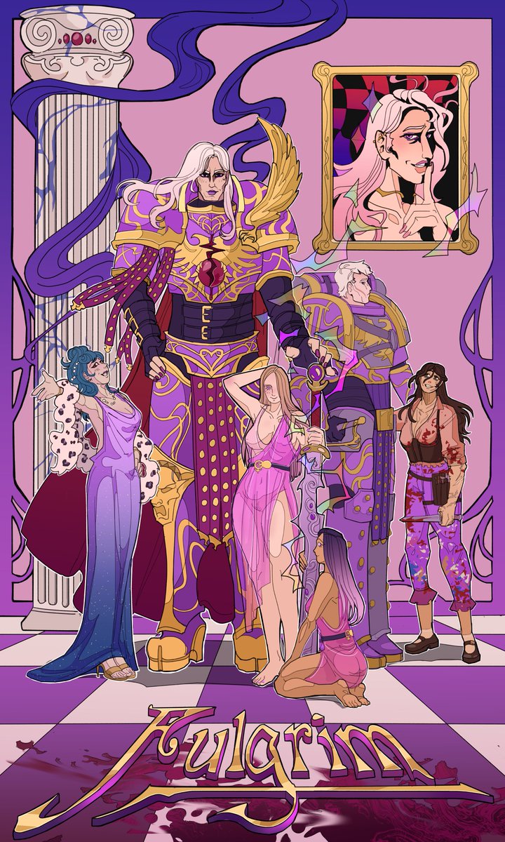 toffee_32's tweet image. 📎 Pinned
WELCOME!
♡♡♡
I'm Faust or Toffee, an artist based in Buenos Aires, Argentina! 🇦🇷
Very interested in speculative fiction+mythopoeia. I love weird fantasy, sword and sorcery, retrofuturism, religion, violence&romance.
↓ More info and other links under this tweet ↓