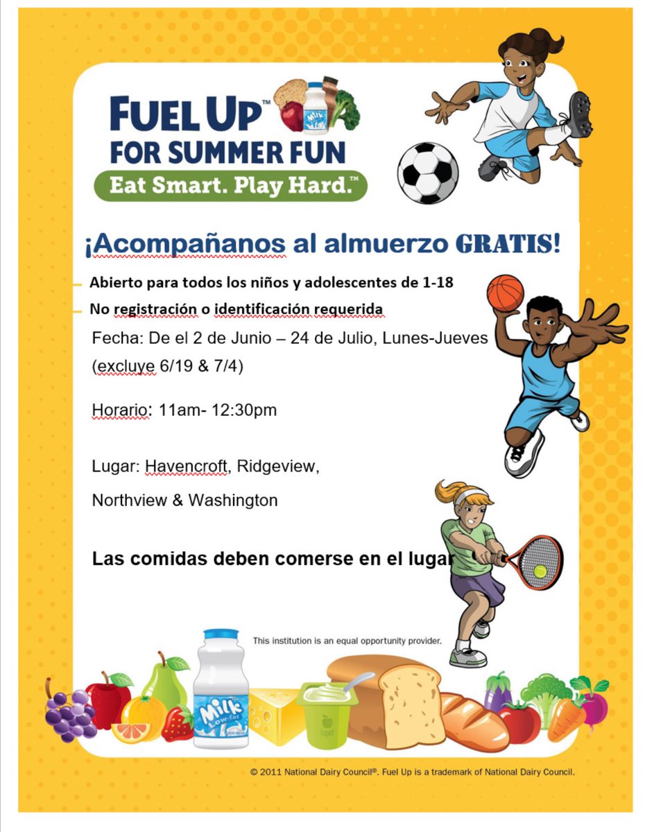 OPS Summer Lunch Program Information.