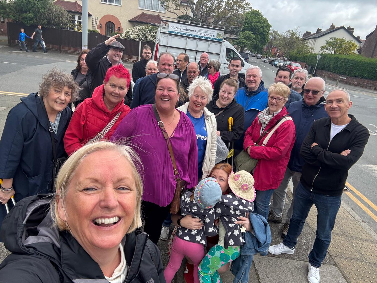 Great morning yesterday in Crosby.  Picking litter and chatting with residents.