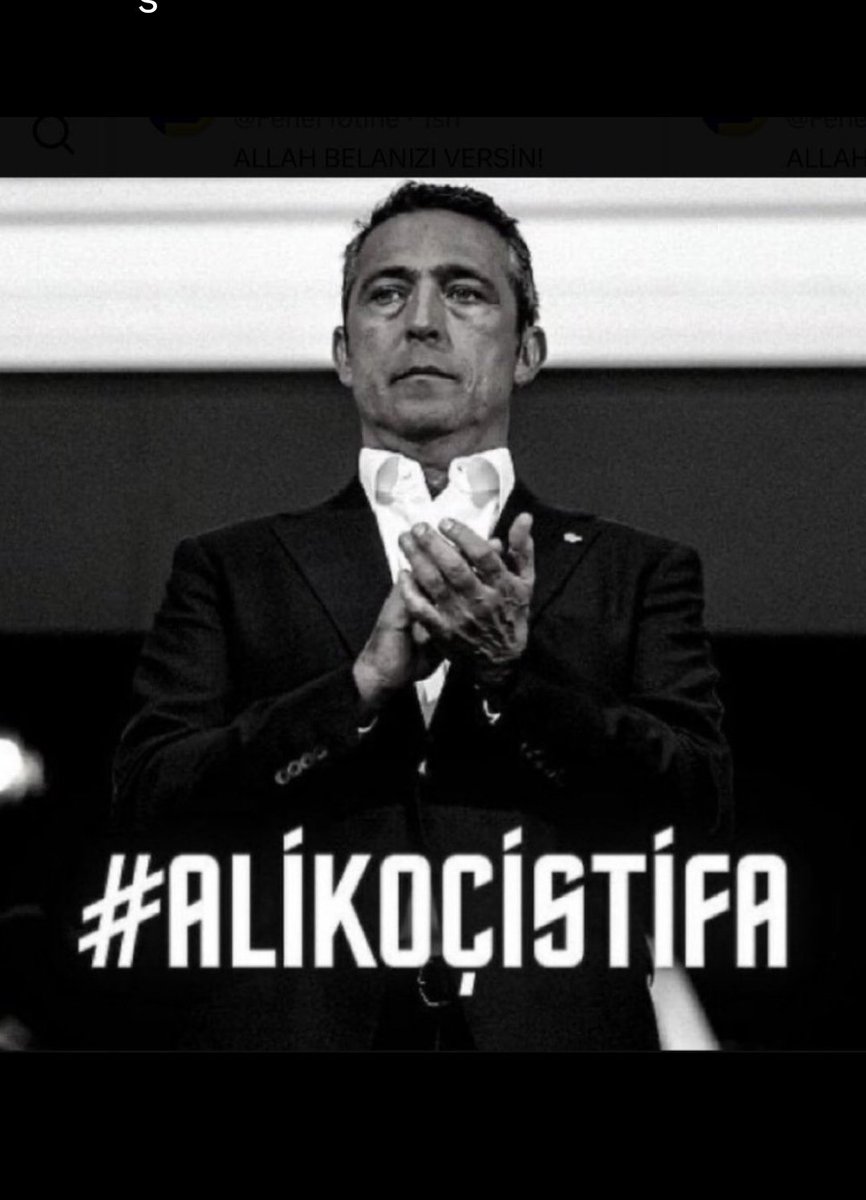 Gurulu isen istifa et hiç yoksa Fenerbahçe ye bir iylik yaparsın