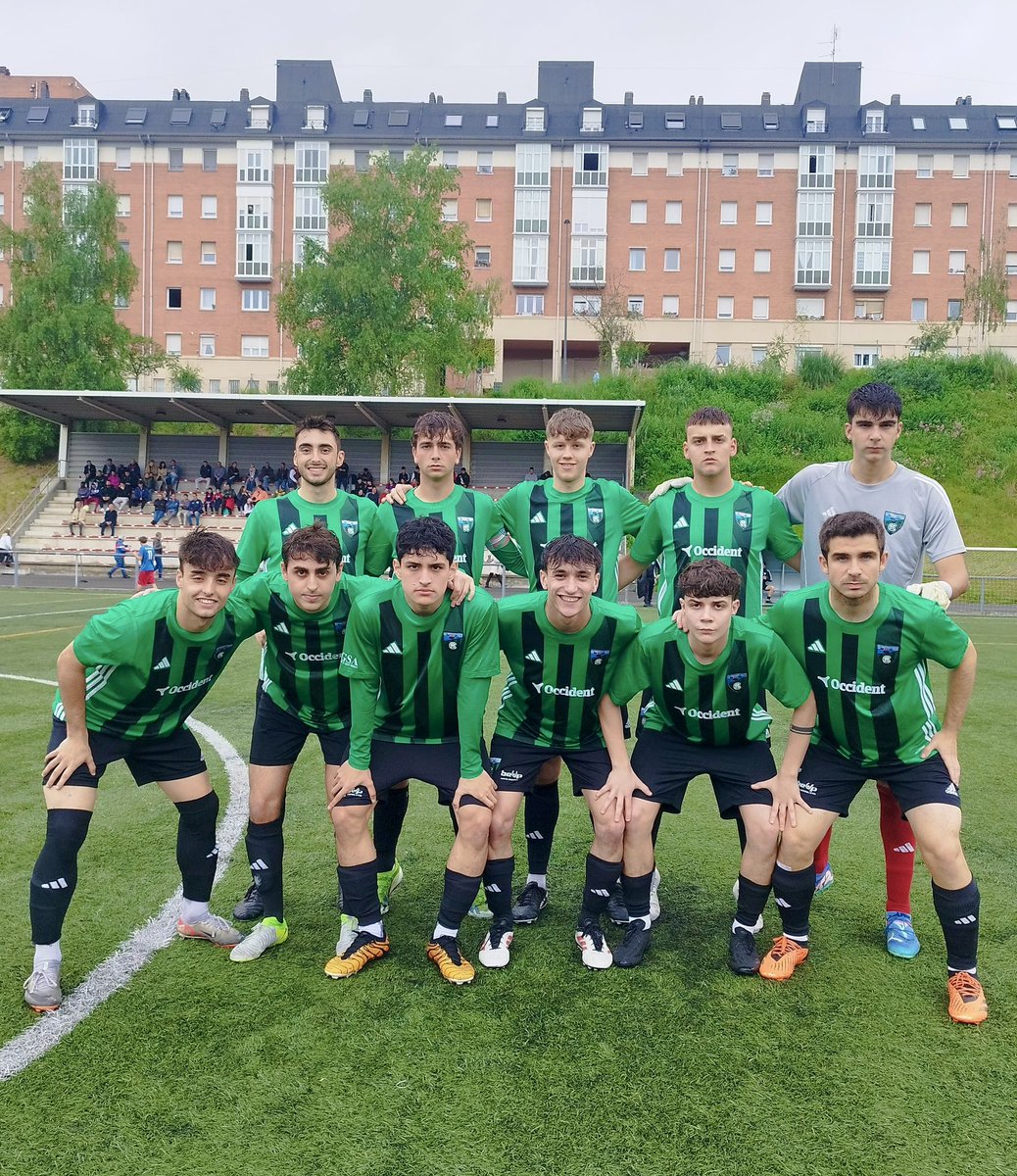 ❌ Derrota por 3-0 del Sestao River B 🆚 Otxarkoaga.

💪🏼 Animo, mutilak!

#GoazenRiver