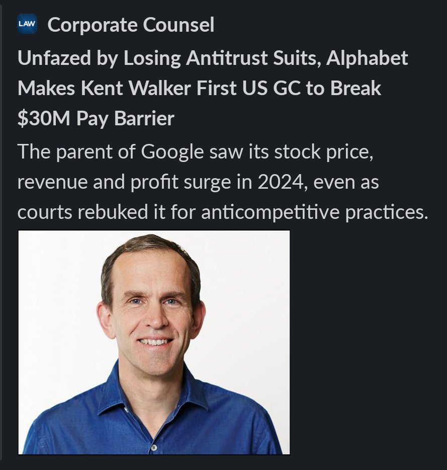 BalanceCrafting's tweet image. Yikes! 

A major cautionary lesson for lawyers who coach their clients to destroy evidence: you, too, might meet Kent Walker&apos;s chilling fate.

#Deterrence #RuleOfLaw