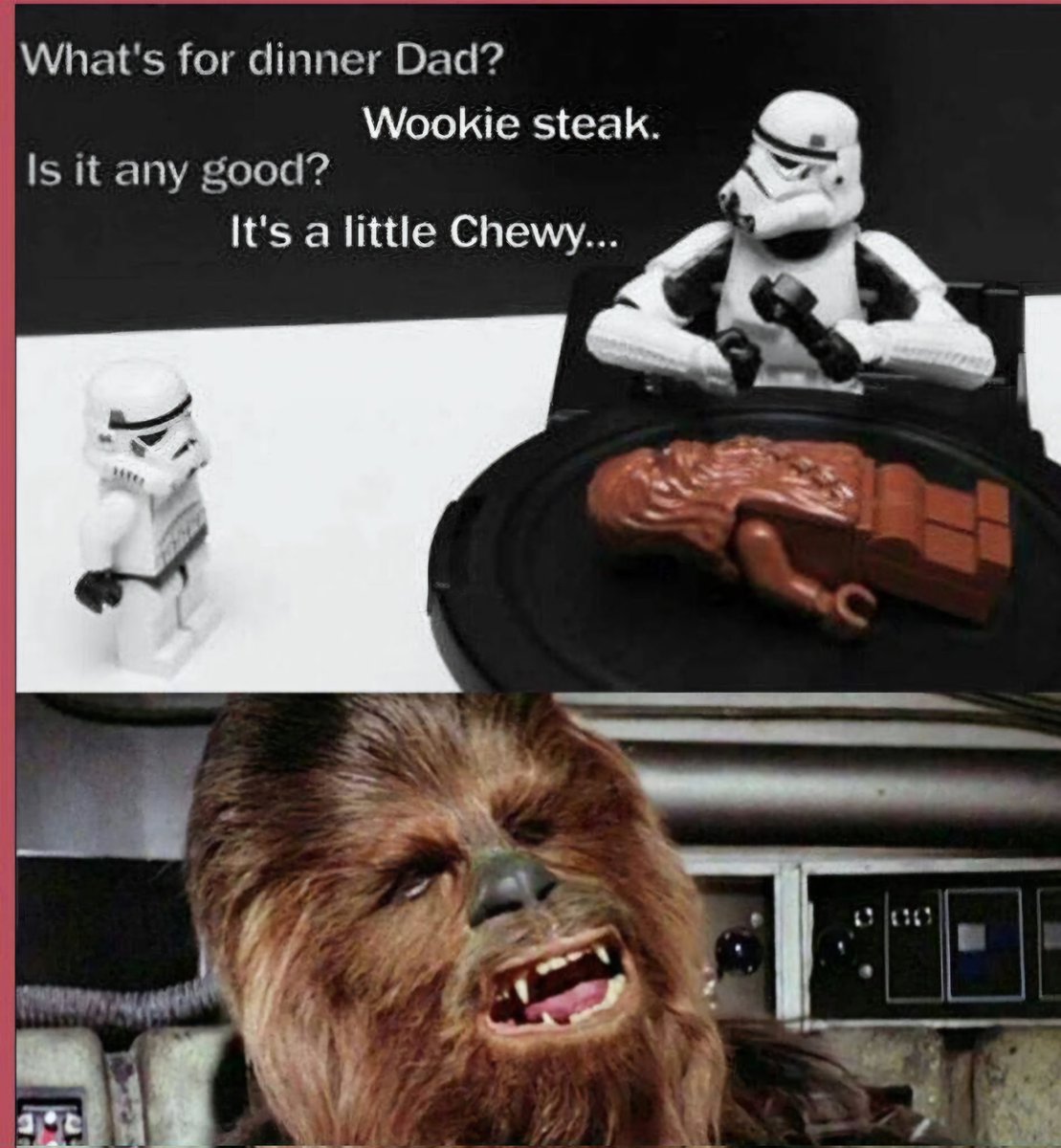 MtAngelMeat's tweet photo. Happy Star Wars Day ✨️ 

#MayThe4thBeWithYou #MayThe4th #StarWarsDay #StarWars #dadjokes https://t.co/IHHv0RChqt