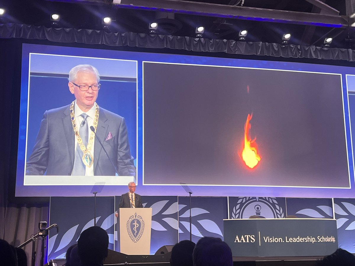 AATS (@aatshq) on Twitter photo “You have to be the keeper of the flame. Keeping the theme of scholarship alive takes a village. It’s hard work.” AATS President <a href="/JonesDavid2013/">Jones David R.</a> #AATS2025 “You have to be the keeper of the flame. Keeping the theme of scholarship alive takes a village. It’s hard work.” AATS President <a href="/JonesDavid2013/">Jones David R.</a> #AATS2025