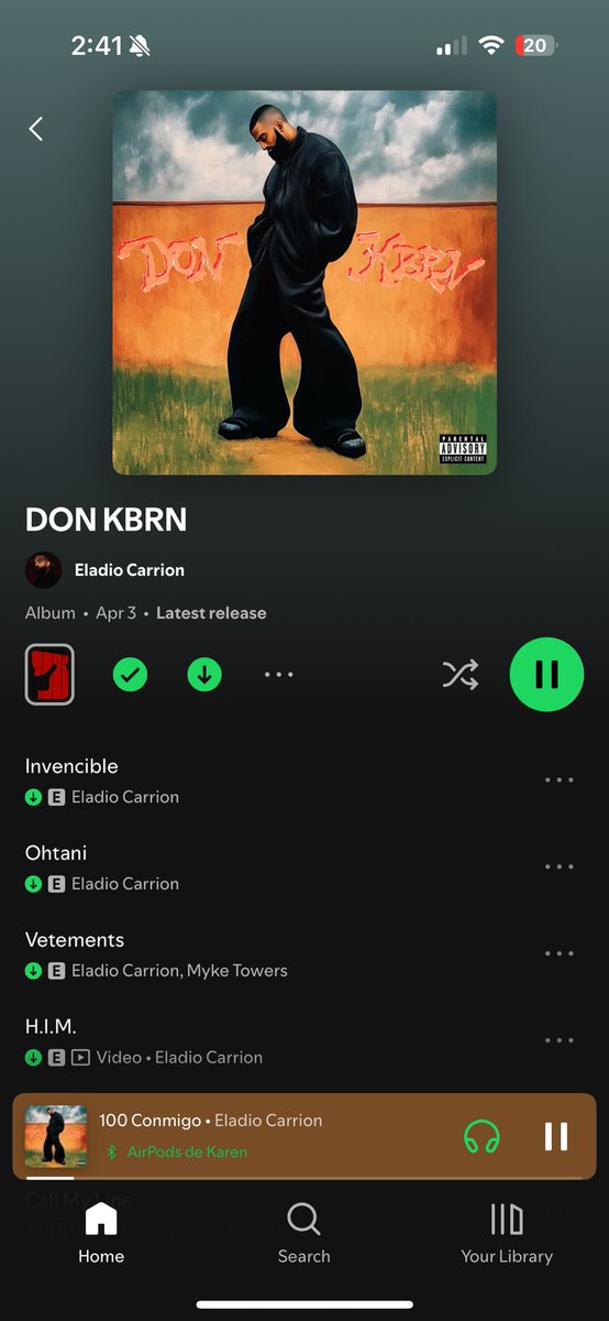 CÓMO SE SUPERA UN ÁLBUM?
Entreno: este álbum
Voy en el carro: este álbum 
Hago aseo: este álbum 
ªªª gracias <a href="/eladiocarry_on/">ELA 🥷</a> x darnos tanto