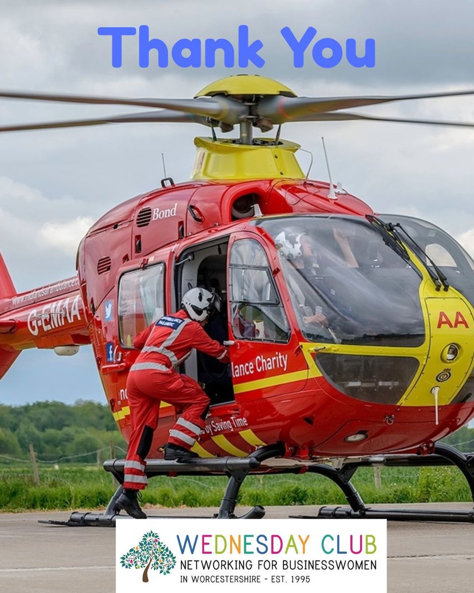 Thank you to everyone who donated a raffle prize and bought tickets at our networking supper at <a href="/WorcsCCC/">Worcestershire CCC</a> 
We raise £175 for the <a href="/MAA_Charity/">Midlands Air Ambulance Charity 🚁</a>