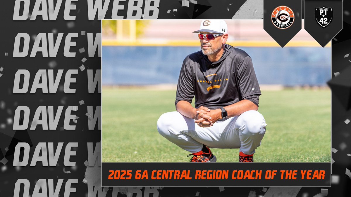 CDS Aztecs Baseball (@cds_baseball) on Twitter photo A tip of the 🧢 to the best head coach in the country…. <a href="/solwebby1/">David Webb</a> has been named the 2025 Central Region Coach of the Year! #DOB🏄🏼 A tip of the 🧢 to the best head coach in the country…. <a href="/solwebby1/">David Webb</a> has been named the 2025 Central Region Coach of the Year! #DOB🏄🏼