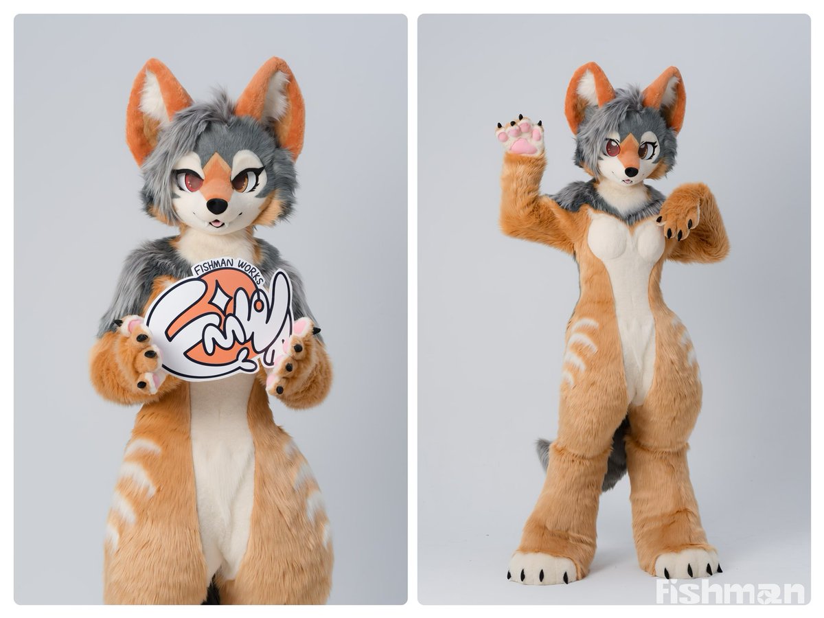 🧡🩶Hope you like her!🧡🩶
CM from <a href="/fhyrajackal/">Fhyra ☥ Файра</a> 
It’s been a pleasure working with you!😽😽