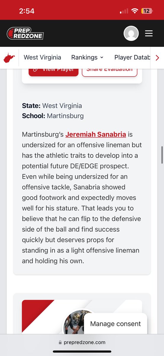 Thank you <a href="/PrepRedzoneWV/">Prep Redzone West Virginia</a> for the writeup!

<a href="/RecruitMHSFB/">Martinsburg High School Football Recruiting Page</a> <a href="/coachdavewalker/">David Walker</a> 
<a href="/CoalfieldsCo/">Coalfields & Co.</a>