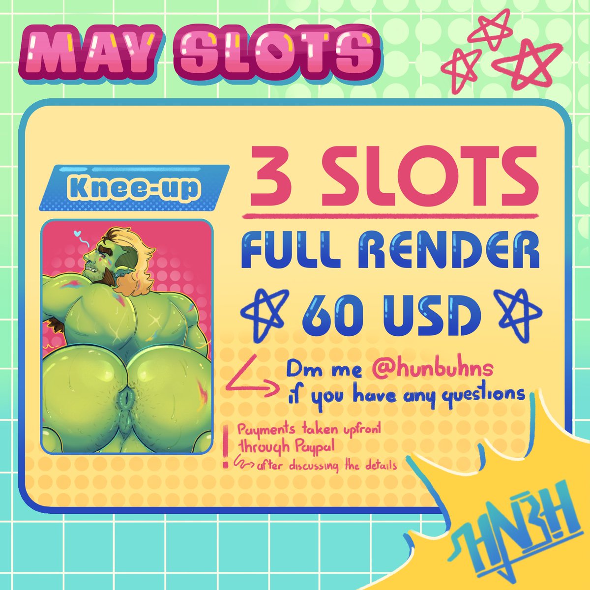 Opening up slots for May ☆
Taking 3 orders for now 
DM me if you’re interested or have any questions my DMs are open :3c