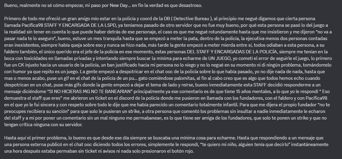 hugocicero_'s tweet photo. Añado este testimonio que me acaba de mandar un usuario del servidor sobre su experiencia en New Day https://t.co/Gjxxgm1TFk