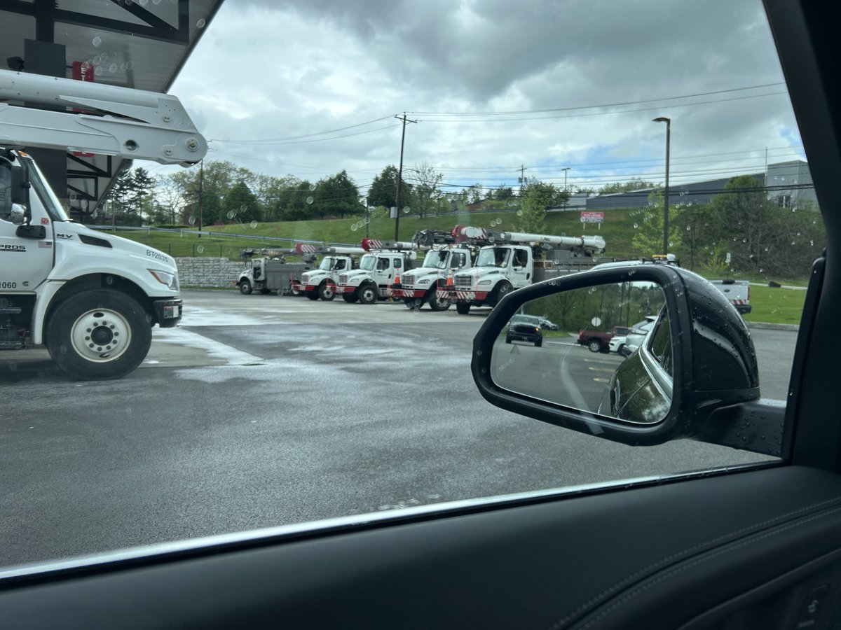 Help is on the way!
I was fortunate to have power through this storm but God bless these guys