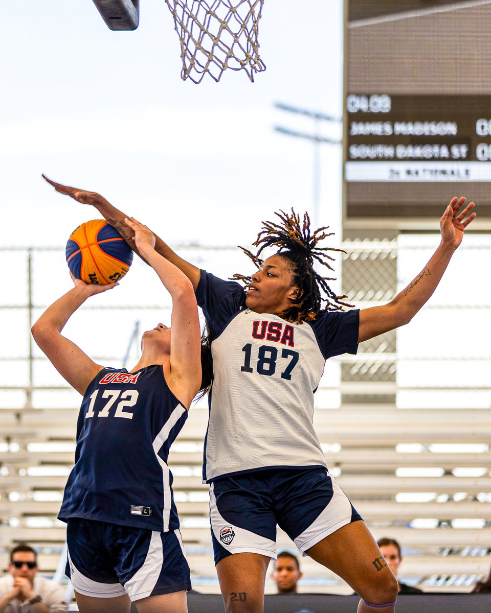 JMU Women's Basketball (@jmuwbasketball) on Twitter photo Our journey ends with a loss to Rise in the quarterfinals, 18-12.
#GoDukes | <a href="/usab3x3/">USA Basketball 3x3</a> Our journey ends with a loss to Rise in the quarterfinals, 18-12.
#GoDukes | <a href="/usab3x3/">USA Basketball 3x3</a>
