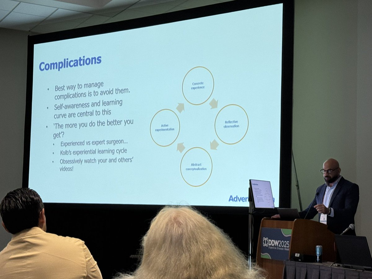 Raja Narayan, MD MPH (@rajarnarayan) on Twitter photo Incredible session on managing intraop complications <a href="/SSATNews/">SSAT</a>. Great paradigm from <a href="/MarkSoliman/">Mark Soliman, MD, MBA</a> <a href="/AdventHealth/">AdventHealth</a> for differentiating the experienced surgeon (one who’s done many many cases) vs the expert surgeon (one who’s reflected and improved over time) Incredible session on managing intraop complications <a href="/SSATNews/">SSAT</a>. Great paradigm from <a href="/MarkSoliman/">Mark Soliman, MD, MBA</a> <a href="/AdventHealth/">AdventHealth</a> for differentiating the experienced surgeon (one who’s done many many cases) vs the expert surgeon (one who’s reflected and improved over time)