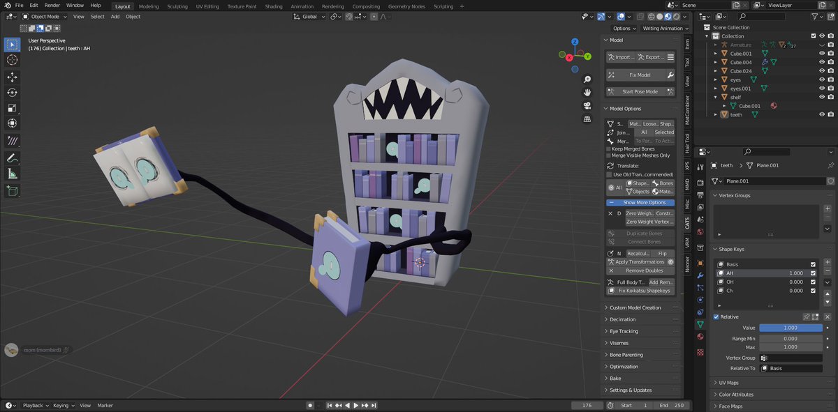 <a href="/Mat4265/">Mat4265</a> i loved this design so much i made it in 3d ! &lt;3 spent a whole day makeing it &lt;3 love this idea so much. wish i could adopt it. thank you for your lovely art