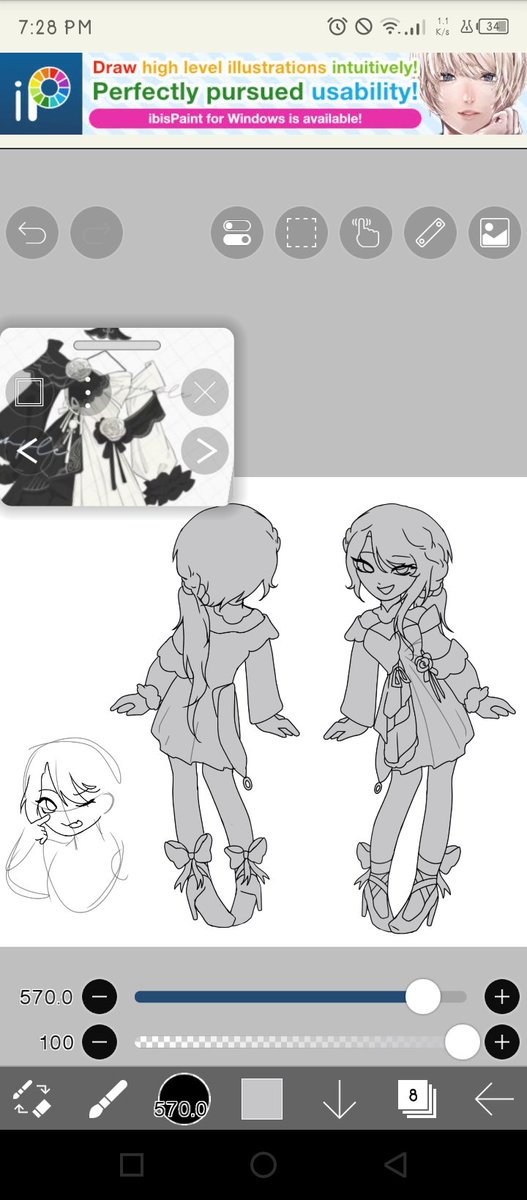 GwenDrawzz's tweet photo. REFERENCE SHEET COMMISSION FOR ONLY ೃ⁀➷ $15 .ೃ࿐

REFERENCE SHEET INCLUDES:
ೃ⁀➷Front view
ೃ⁀➷Back view
ೃ⁀➷Either bust up or chibi
ೃ⁀➷Color pallette 
࿐Paypal
࿐TAT: 1-3 days (depends how detailed the character is)

➷Base by ME.
PS: This adopt available for set price, $17 https://t.co/uI54hhoq0Y