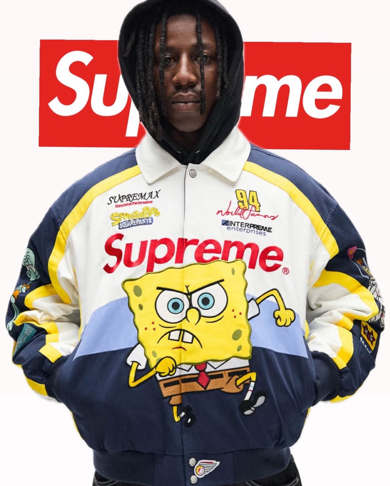 Buy Supreme x Spongebob Squarepants x Castelli Racing Long