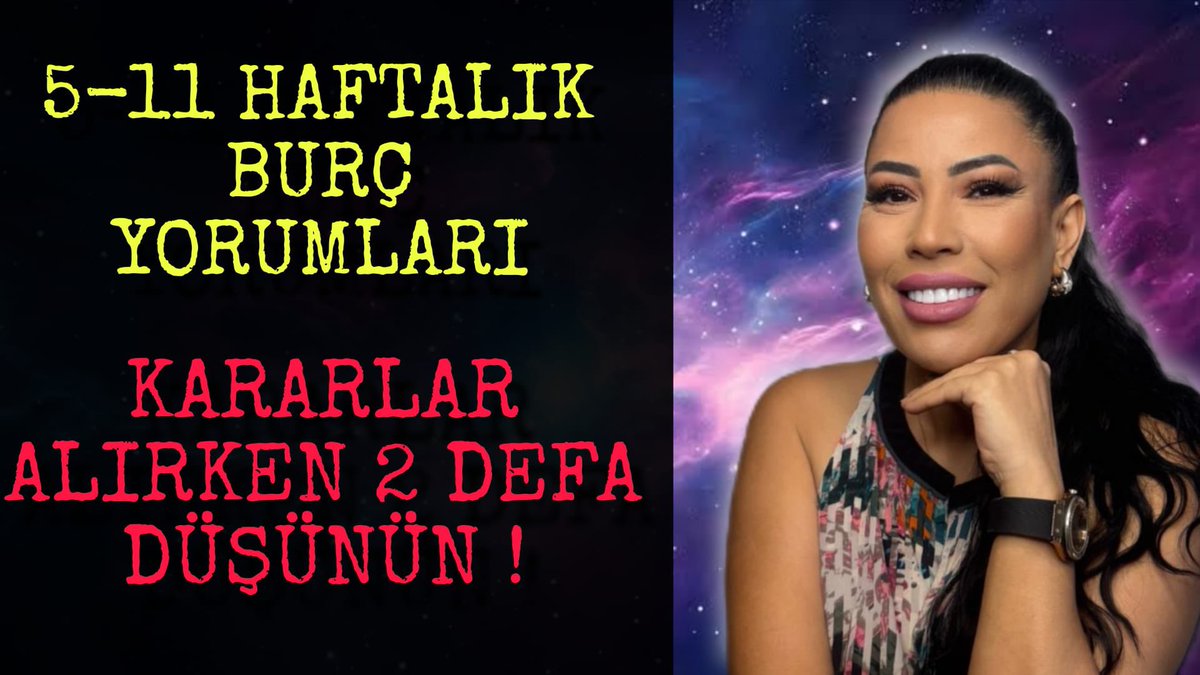 Nurcan Vecigün ile 5-11 Mayıs Haftalık Burç Yorumları youtu.be/_bW0-M7Yulk?si… <a href="/YouTube/">YouTube</a> aracılığıyla karar alırken 2 defa düşünün merkür koç burcunda olucak iyi seyirler iyi haftalar #astrolognurcan #ailenizinastrologu #astrolognurcanvecigün