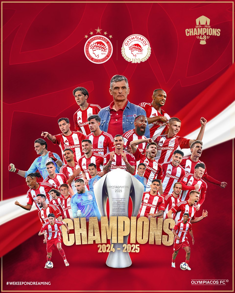 🔴⚪ 𝗖 𝗛 𝗔 𝗠 𝗣 𝗜 𝗢 𝗡 𝗦 ⚪🔴
 
4️⃣8️⃣🏆