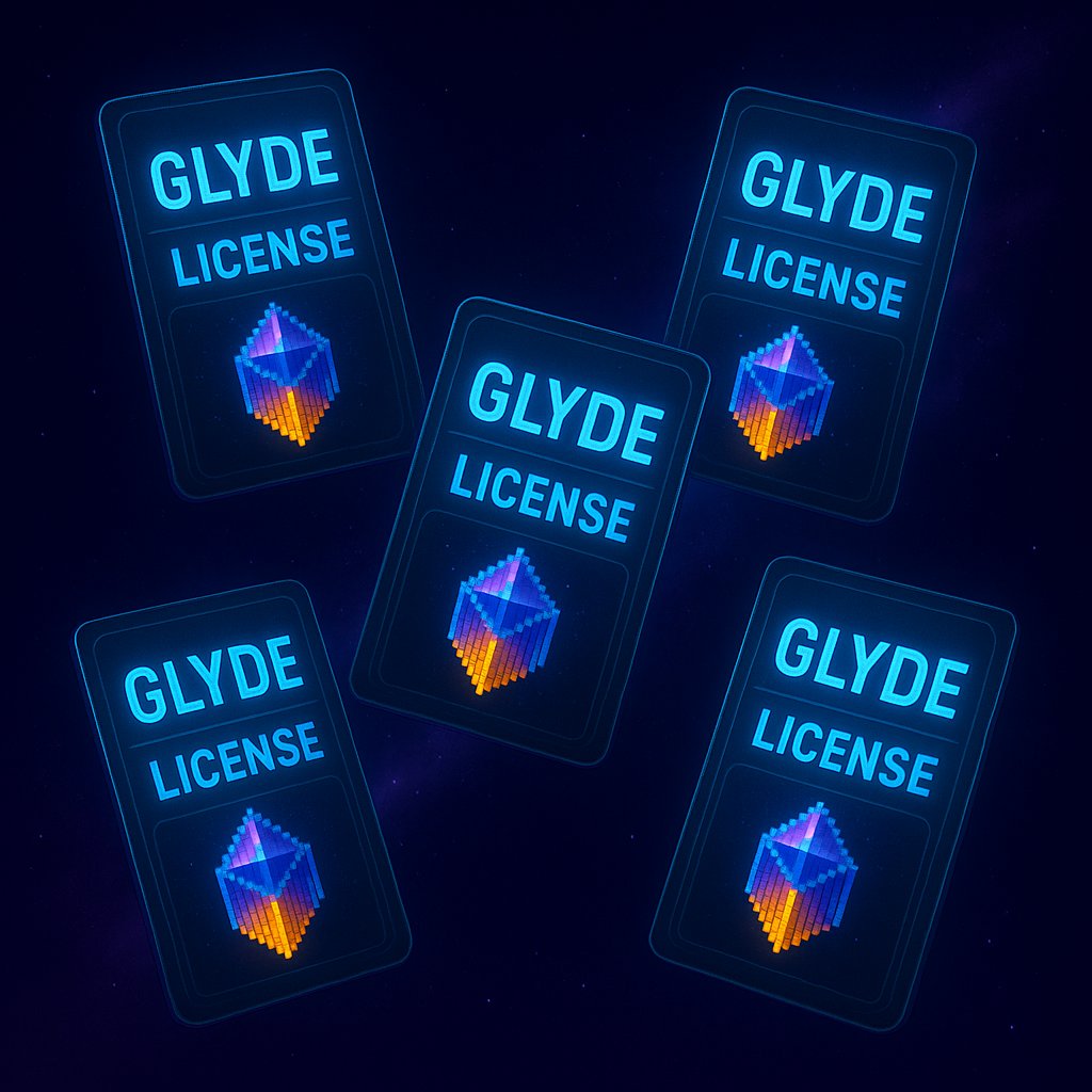 5x Glyde Lifetime Licenses up for grabs

These aren’t just features, they are cheat codes for traders

• 0% fees on every trade, forever
• 50% referral commissions from day one

Follow <a href="/GlydeGG/">Glyde</a> &amp; Repost to enter

This is your first official opportunity to become a Visionary