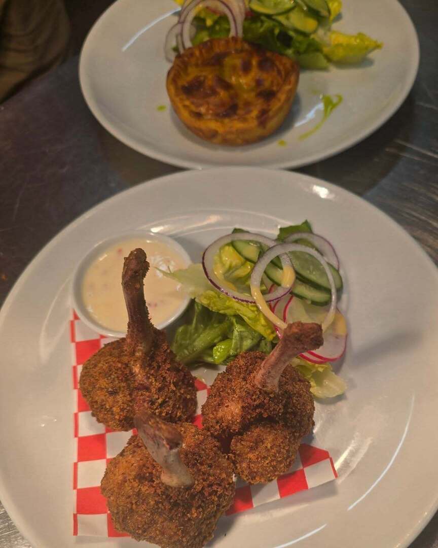 Chicken lollypops or Octopus pie. What's your flavour instagr.am/p/DJPhifJIU4D/