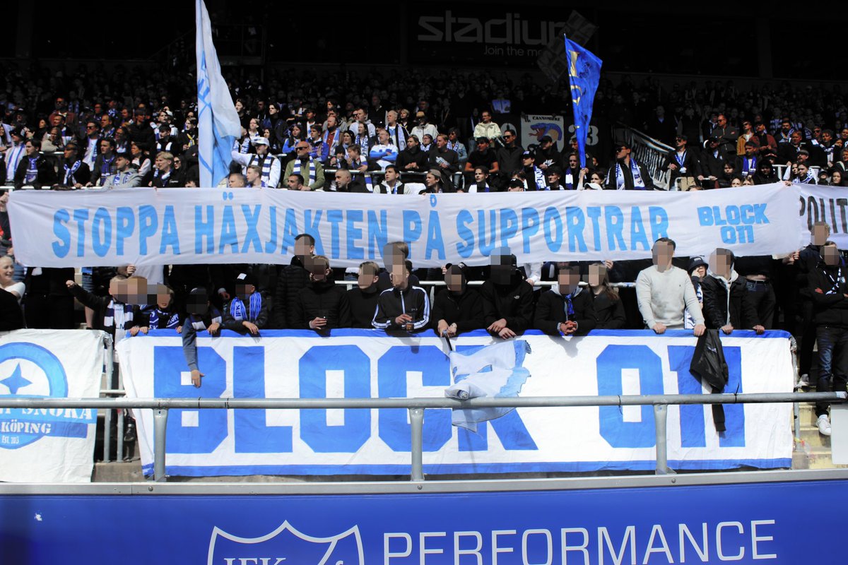 STOPPA HÄXJAKTEN PÅ SUPPORTAR