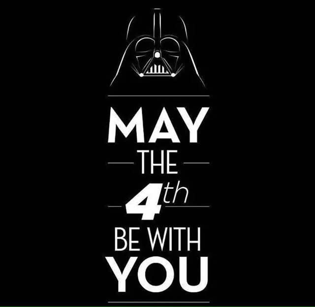 Felicidades a todos por el día oficial de star wars, que la fuerza los acompañe 🤘🏻