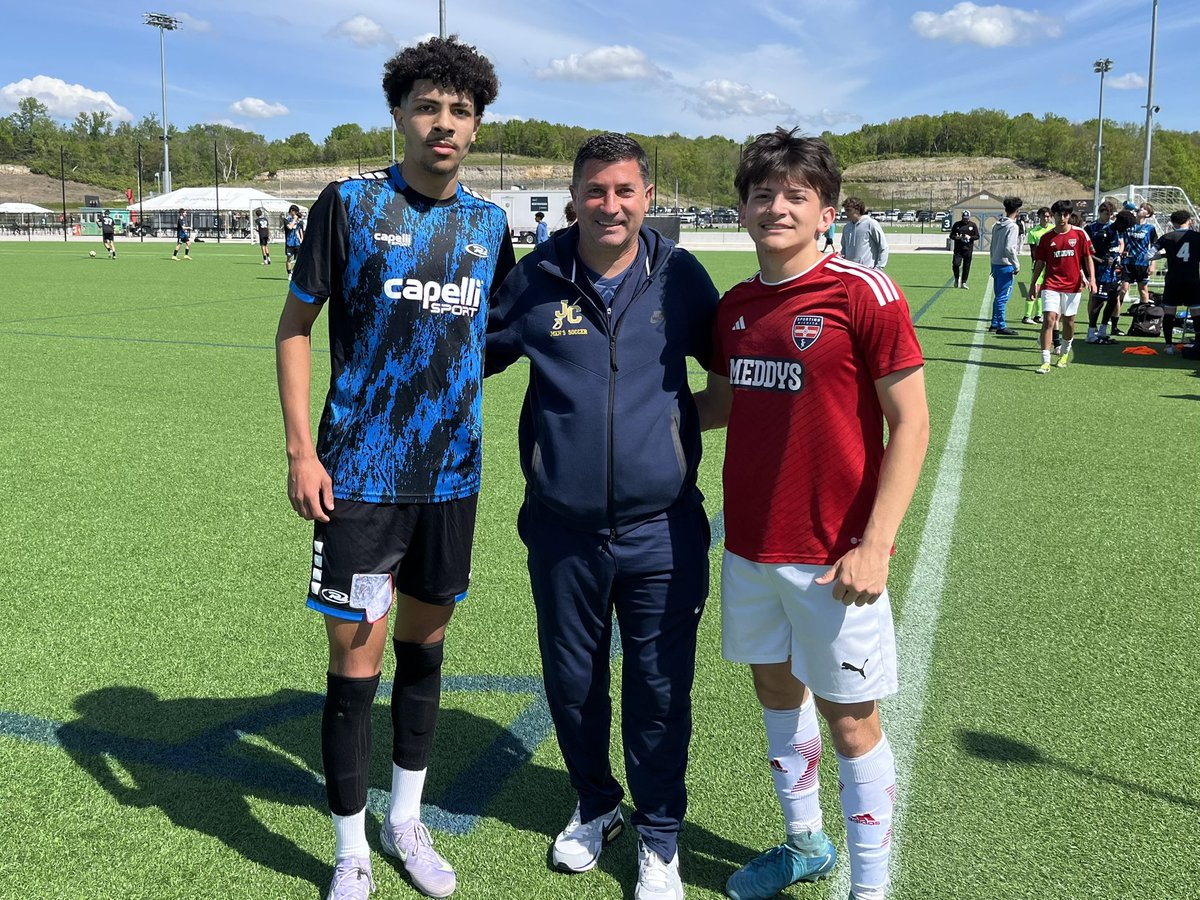 Great weekend out recruiting…. Checking in on the incoming freshmen and scouting potential future Cavaliers! #GOCAVS #JCCCMSOC #LOCALTALENT #PATHWAYTOTHENEXTLEVEL