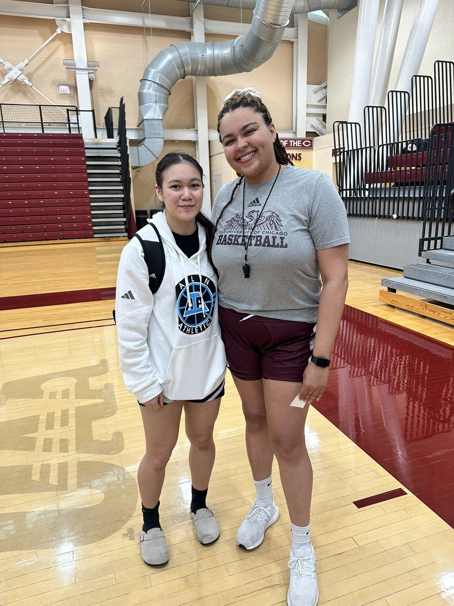 Charlii Lopez (@charliilopez27) on Twitter photo I had a great time at <a href="/UChicagoWBB/">UChicagoWBB</a> elite basketball camp yesterday! Thank you <a href="/mbilek22/">Michelle Gardner-Bilek</a>, <a href="/DiamondMP__/">Diamond</a> , and the entire team and coaching staff for a fun afternoon of competition and making new friends.
<a href="/AIAelitegirls/">ALL IN Elite Girls 3SSB</a> <a href="/Ahsvikings_gbb/">ahsvikings_gbb</a>
<a href="/sam_fantastic/">Samson McWherter</a> <a href="/IGBRcoverage/">Premier Recruiting Service in girlsbball</a> I had a great time at <a href="/UChicagoWBB/">UChicagoWBB</a> elite basketball camp yesterday! Thank you <a href="/mbilek22/">Michelle Gardner-Bilek</a>, <a href="/DiamondMP__/">Diamond</a> , and the entire team and coaching staff for a fun afternoon of competition and making new friends.
<a href="/AIAelitegirls/">ALL IN Elite Girls 3SSB</a> <a href="/Ahsvikings_gbb/">ahsvikings_gbb</a>
<a href="/sam_fantastic/">Samson McWherter</a> <a href="/IGBRcoverage/">Premier Recruiting Service in girlsbball</a>