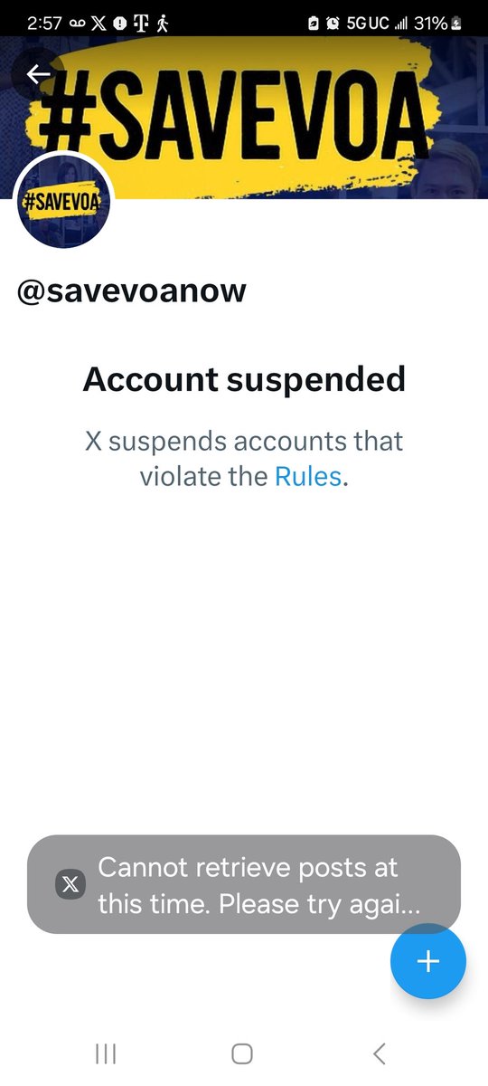 pwidakuswara's tweet photo. And, we are silenced on our broadcast and on X. #savevoa https://t.co/xv77tycu7j