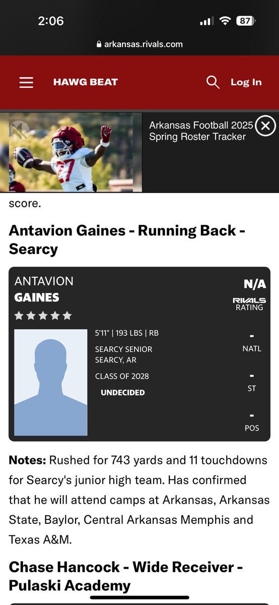 Antavion Gaines (@antavion_g28) on Twitter photo Thank you <a href="/k_sutherlandAR/">Kyle Sutherland</a> for the article <a href="/CoachMateos/">Eric Mateos 🐗</a> <a href="/ballhogkolby/">Kolby Smith</a> <a href="/CoachGageWhite/">Gage White</a> <a href="/adamgorney/">Adam Gorney</a> <a href="/GregSmithRivals/">Greg Smith</a> Thank you <a href="/k_sutherlandAR/">Kyle Sutherland</a> for the article <a href="/CoachMateos/">Eric Mateos 🐗</a> <a href="/ballhogkolby/">Kolby Smith</a> <a href="/CoachGageWhite/">Gage White</a> <a href="/adamgorney/">Adam Gorney</a> <a href="/GregSmithRivals/">Greg Smith</a>