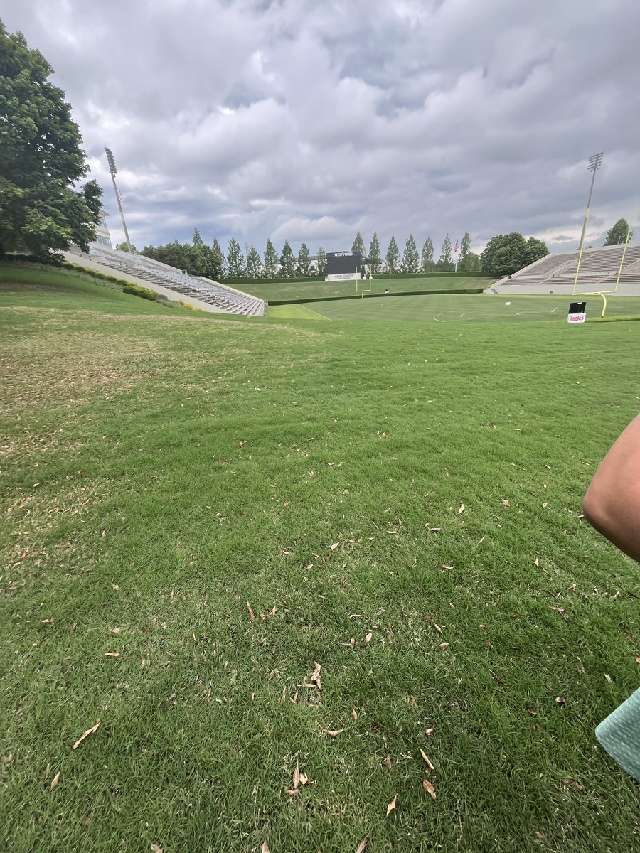 I had an awesome day at <a href="/Wofford_FB/">Wofford Football</a> Juniors Day yesterday. Thanks again for the invite <a href="/Coachsax72/">Jonathan Saxon</a>! It was great meeting and talking to @Coachmichaelee.  I'm looking forward to attending summer camp.
<a href="/THEOLWHISPERX4/">THE OL WHISPER</a> <a href="/fastdawg101/">Avery C Fields Jr.</a> <a href="/Bignickle51/">Harry POOCH Curnell</a> <a href="/coachMontM/">Harry Montgomery II (Coach Mont)</a>