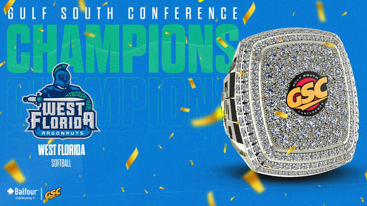 Gulf South Conference (@gulfsouth) on Twitter photo AIN'T NO PARTY LIKE AN ARGO!!
<a href="/UWFSoftball/">UWF Softball</a> wins its first #GSCsb Championship trophy since 2019! AIN'T NO PARTY LIKE AN ARGO!!
<a href="/UWFSoftball/">UWF Softball</a> wins its first #GSCsb Championship trophy since 2019!