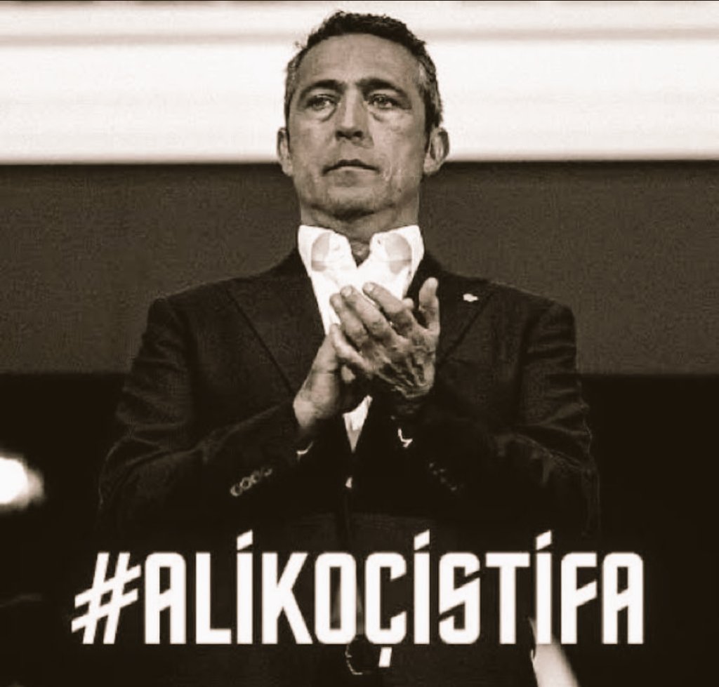 İstifa etmeni bekliyoruz.
Hadi basının karşısına çıkıp açıklamanı yap...
#AliKocİstifa #Fenerbahce #istifa