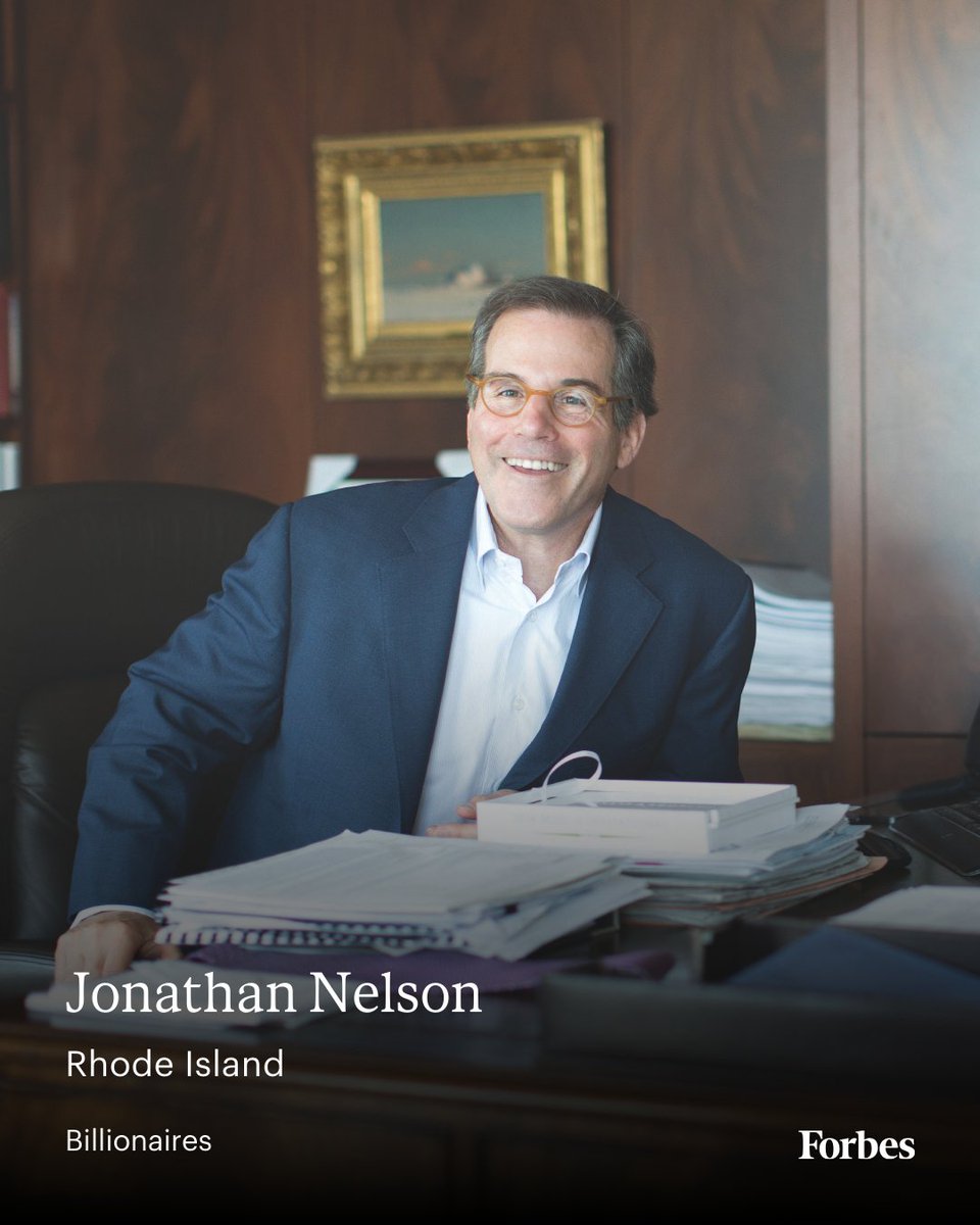 Forbes's tweet photo. Richest Person In Every State 2025

Jonathan Nelson is the executive chairman of Providence Equity Partners, the private equity firm he founded in 1989. He was CEO until 2021. https://t.co/DadNPXD5P3 (Photo: Susan Young Photography) https://t.co/C0OwigrLIT