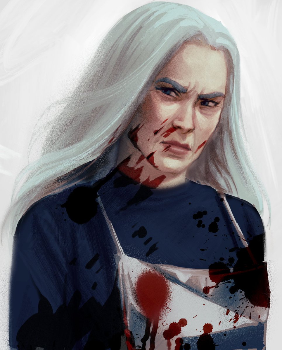 weiszandvirtue's tweet image. Harmony Cobel x Allison Dubois - commission by @vienguinn !! I needed to see her get a little bloody...