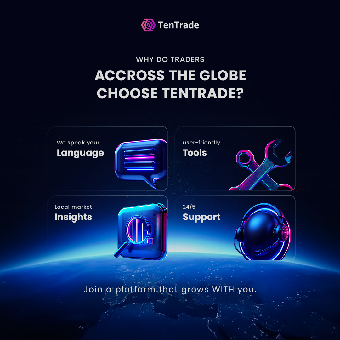 Ready to grow together? 🌍 🌍 
At #TenTrade, we’re committed to building real growth, region by region.

This is more than just #trading — it’s growth, support, and connection. 📊
tentrade.me/sm-main-lnk

#GlobalTrading #ForexCommunity #TraderSupport  #SmartTrading